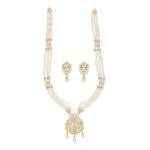 Vanya 3 Lines Rani Haar Necklace