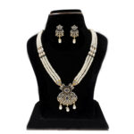 Heena 3 Lines Rani Haar Necklace