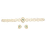 Haarshini Pearl Choker Necklace
