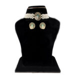 Haarshini Pearl Choker Necklace