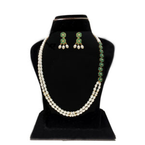 Daksina 2 Lines Pearl Necklace