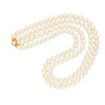 2 Lines Pearl Necklace