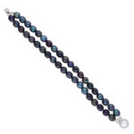 Dual Line Pearl Bracelet