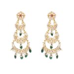 22KT Chandbalis Style Traditional Gold Earrings