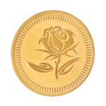 2 Gram 24Kt (999) Flower Gold Coin