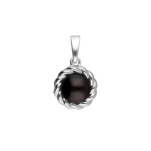 92.5 Silver Pearl Pendant
