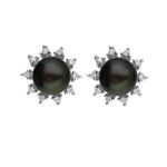 92.5 Silver Engaging Pink Pearl Studs