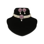 Unique 2 String White Pearl Choker