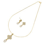 Myra Pearl Pendant Set