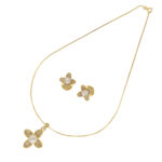 Navya Pearl Pendant Set