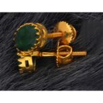 22KT Gold Handmade Simple Studs