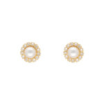 Delight 4 Strings Button Pearl Necklace