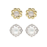 Heart's Desire Pearl Earrings