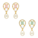 Glimmering Drop Earrings Combo