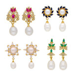 Radiant Combo Of 4 Pair Earrings