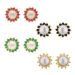 Twilight Combo Of 4 Pair Earrings