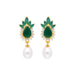 Emerald Combo of 6 Pair Earrings