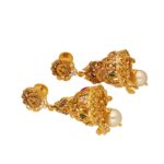 22KT Designer Handcraft Jhumka's