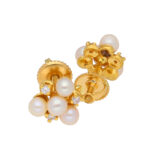 22KT Gold Tristars Studs