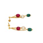 22KT Bharath Flag Gold Hangings