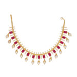 Peacock Gold Necklace