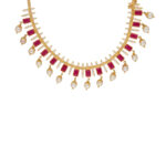 Peacock Gold Necklace