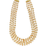 Falak 4 Lines Button Necklace