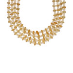 Falak 4 Lines Button Necklace