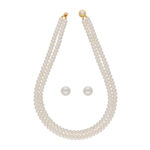 Eeshani 2 Lines Pearl Necklaces