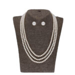 Yashvi 3 Lines Pearl Necklaces
