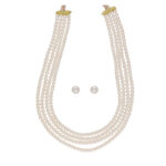 Iha 4 Lines Pearl Necklaces