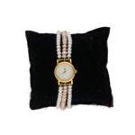Satada 3 Lines Pearl Wrist Watch