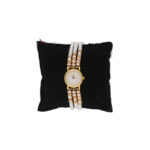 Niharika 3 Lines Pearl Wrist Watch