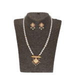 Yochana 1 Line Round Pearl Necklaces