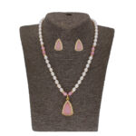 Baani 1 Line Oval Pearl Set