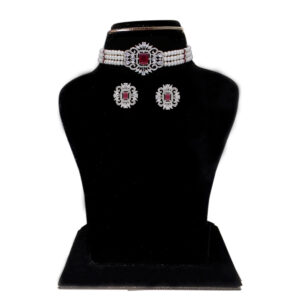 Jabala 3 Lines Button Choker Set