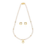 925 Lotus Flower Pendant Set