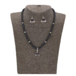 925 Hamsa Pendant Set