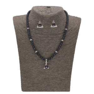 925 Hamsa Pendant Set