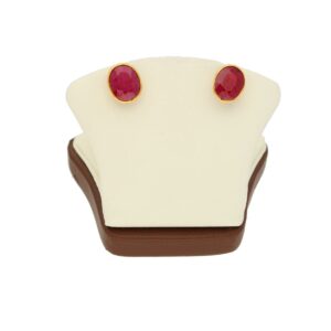 22KT Stud Style Showstopper Gold Earrings