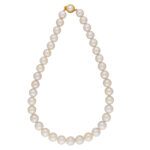 Opera White Southsea Saltwater Pearl Necklace 10-12 mm