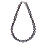 Bold & Black Southsea Saltwater Pearl Necklace 10-12 mm