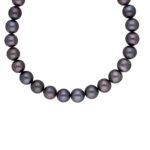 Bold & Black Southsea Saltwater Pearl Necklace 10-12 mm