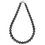 The Executive Noir Black South Sea Pearl Necklace