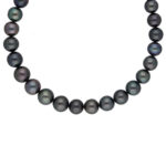 The Executive Noir Black South Sea Pearl Necklace