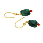 22KT Hangings Style Fusion Gold Earrings