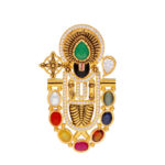 Navratan Balaji Gold Pendants