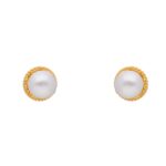 22KT Stud Style Classic Gold Earrings
