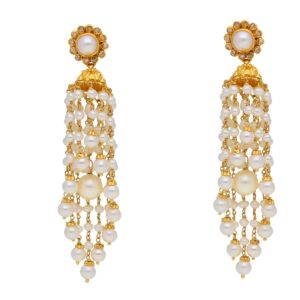 22KT Stud Style Traditional Gold Earrings