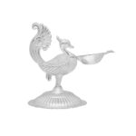 Ethnic Silver Pooja Diya By Sri Jagdamba Pearls